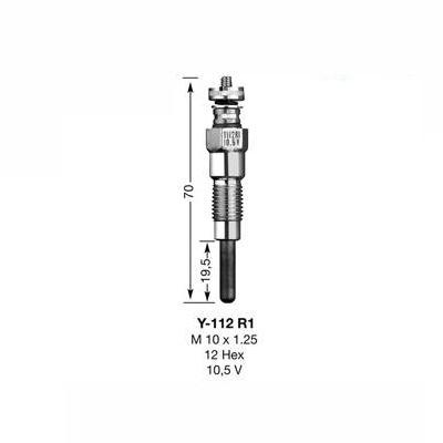 NGK Glow Plug Y-112R1 (1032) - The Green Spark Plug Automotive product