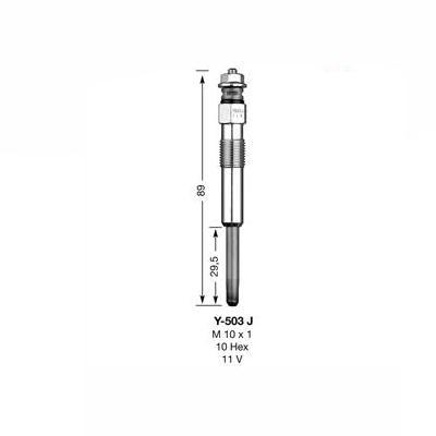 NGK Glow Plug Y-503J (5005) - The Green Spark Plug Automotive product