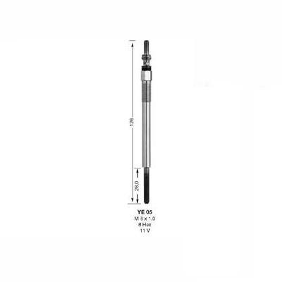 NGK Glow Plug YE05 (5207) - High quality product image showing NGK Glow Plug YE05 (5207) details and features