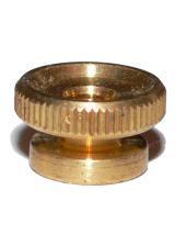 1x Spark Plug Brass Thumb Nut 2BA Thread