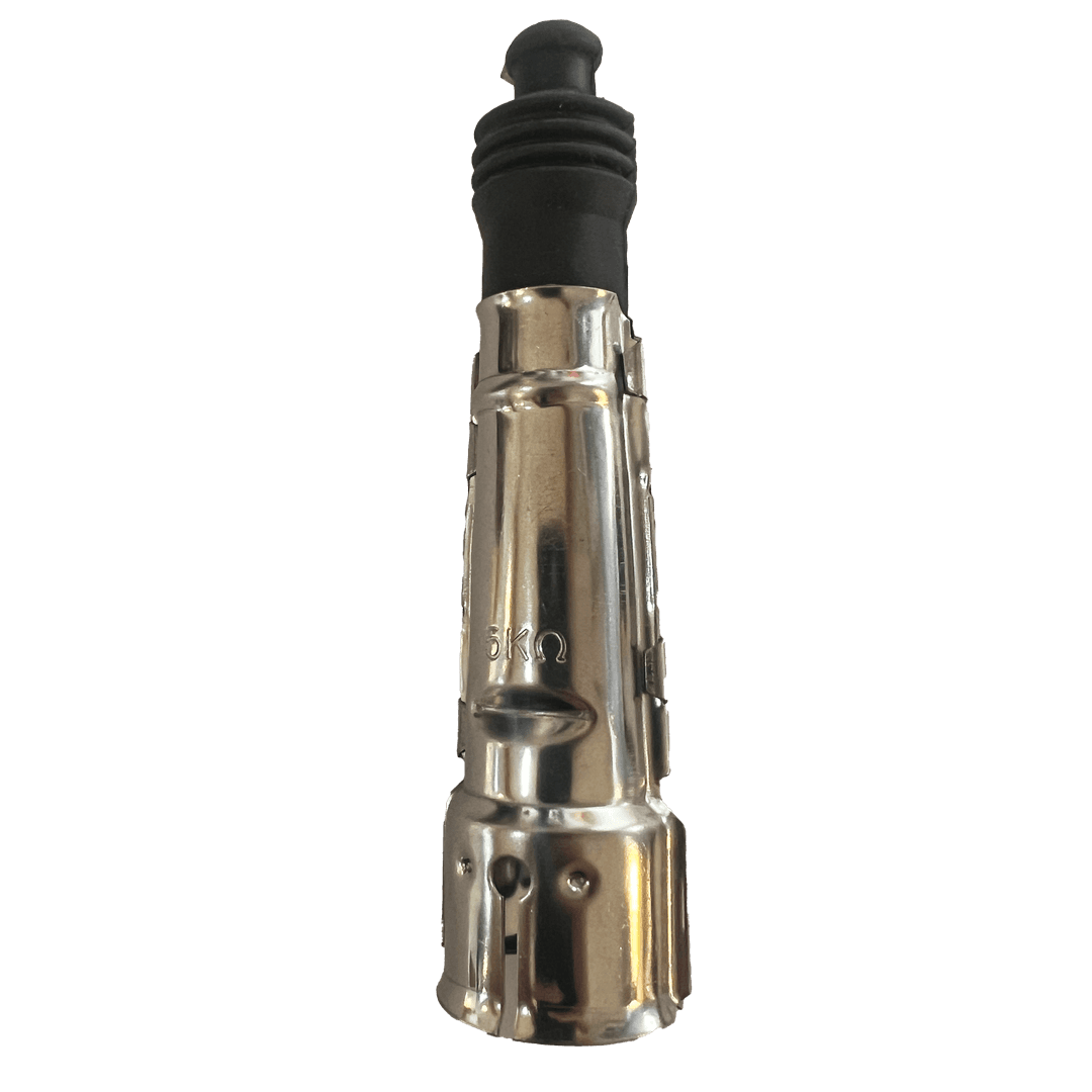 Sheathed Metal 5k Resistor Spark Plug Cap VW Wood Screw - The Green Spark Plug Automotive product