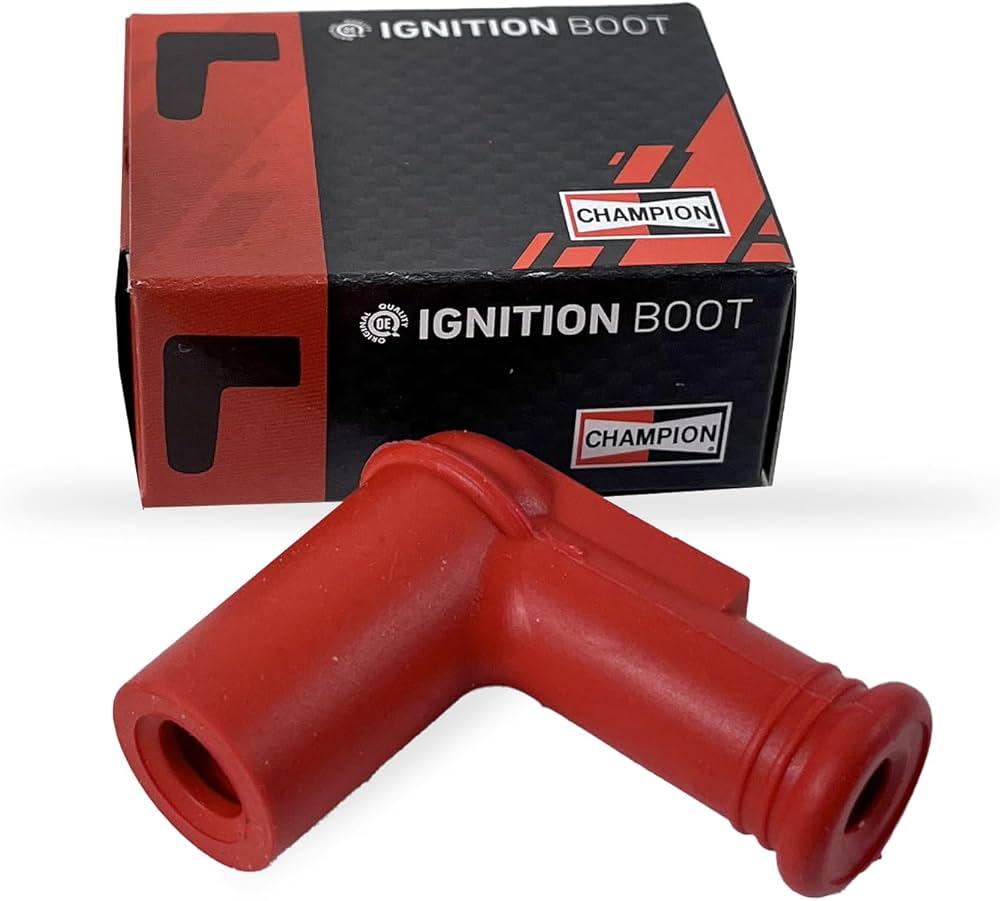 Champion PRO-5U Boot Spark Plug Cap PRO5U PR05U 5ohm Replaces 8031 - The Green Spark Plug Automotive product