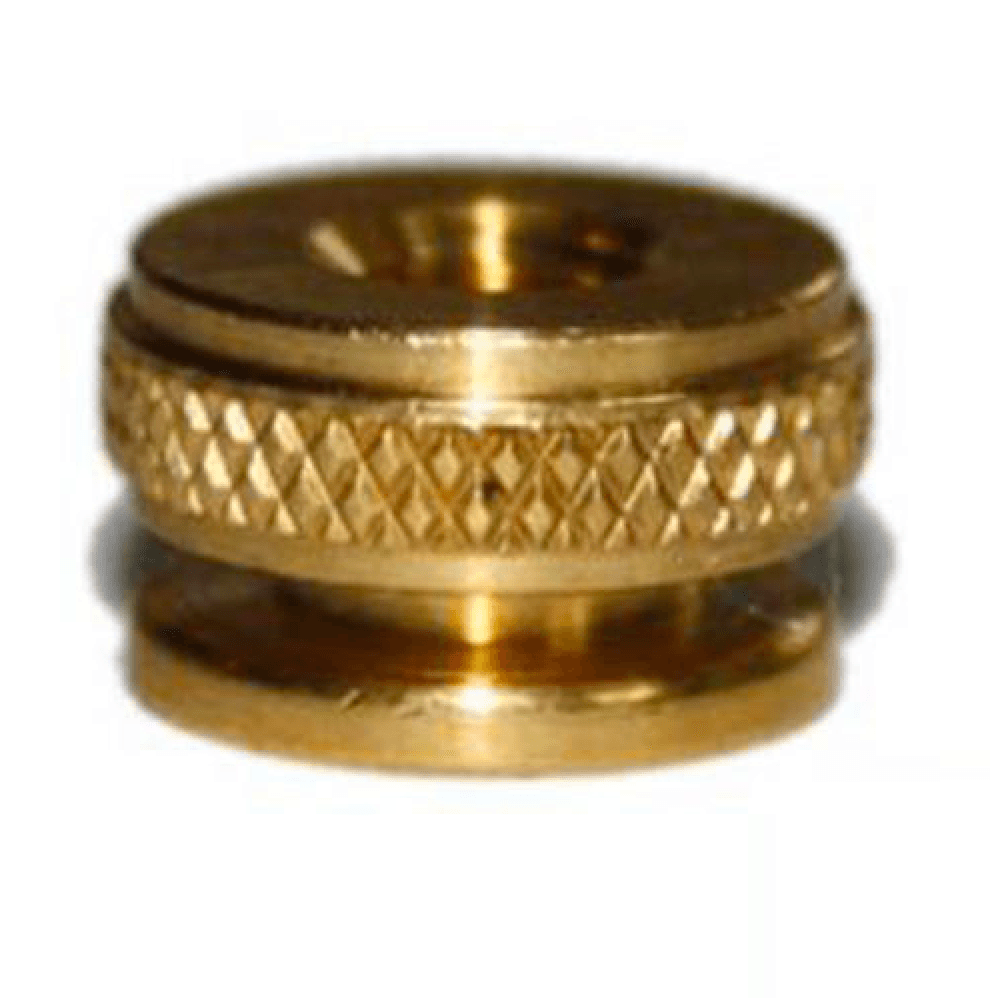1x Spark Plug Brass Thumb Nut M4 Champion Replica - The Green Spark Plug Automotive product