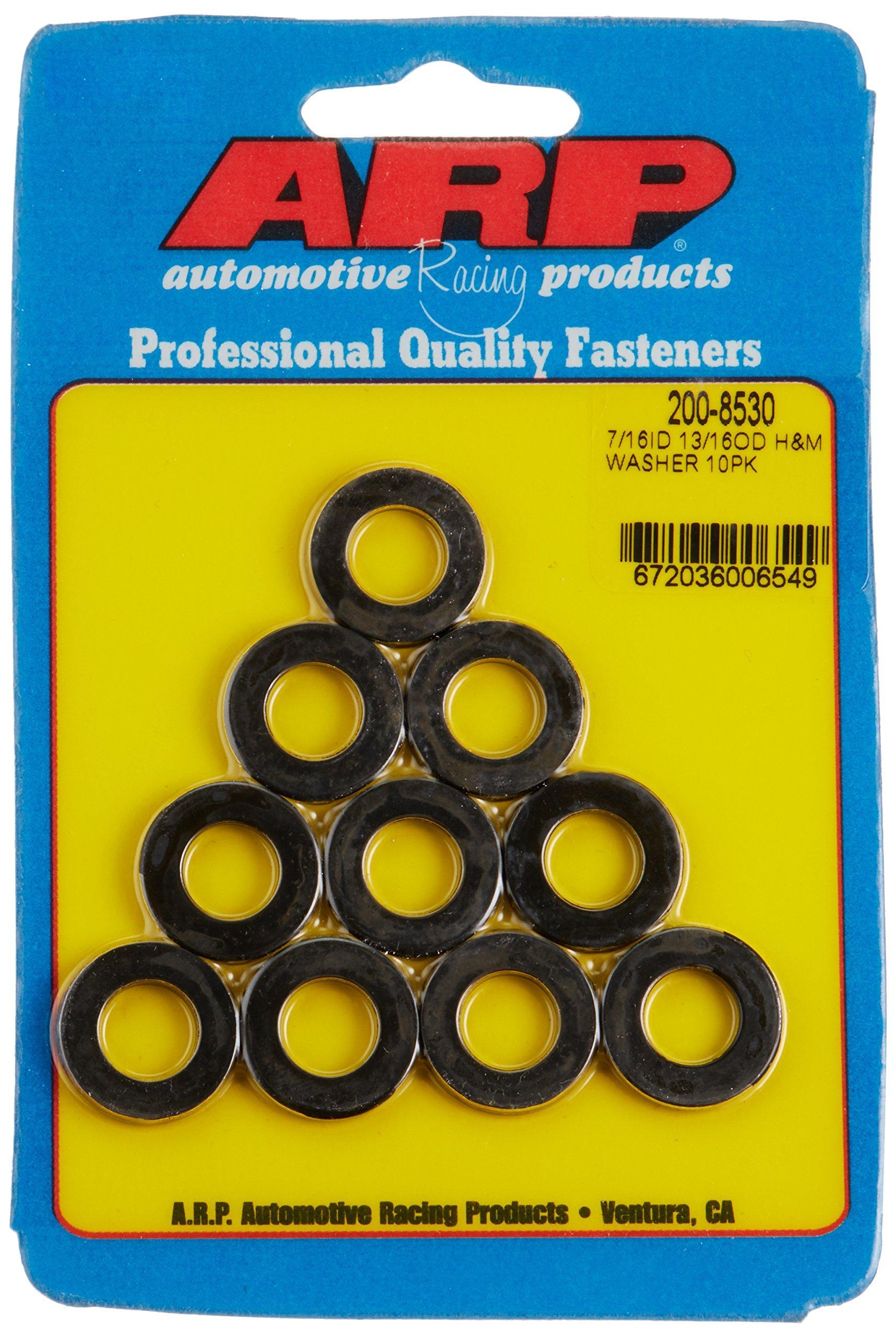 ARP 200-8530 Premium Black Oxide Chrome Moly Special Purpose Washers - Pack of 10 - High quality product image showing ARP 200-8530 Premium Black Oxide Chrome Moly Special Purpose Washers - Pack of 10 details and features