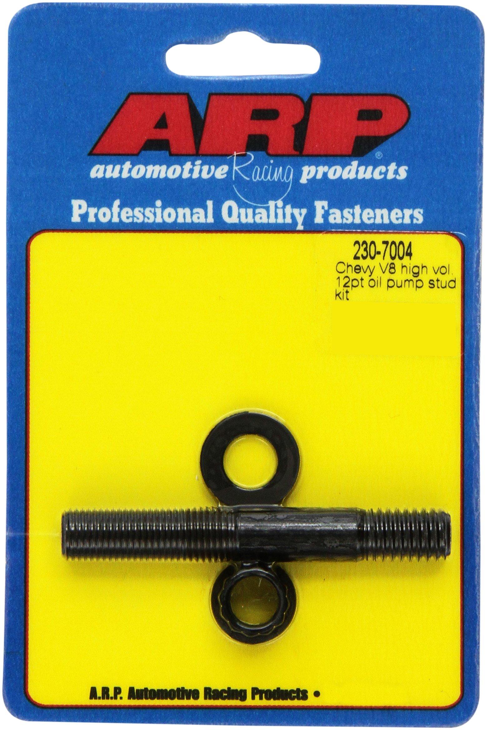 ARP 230-7004 Oil Pump Stud Kit, 12-Point Style, For Select Chevrolet V8 Applications - High quality product image showing ARP 230-7004 Oil Pump Stud Kit, 12-Point Style, For Select Chevrolet V8 Applications details and features