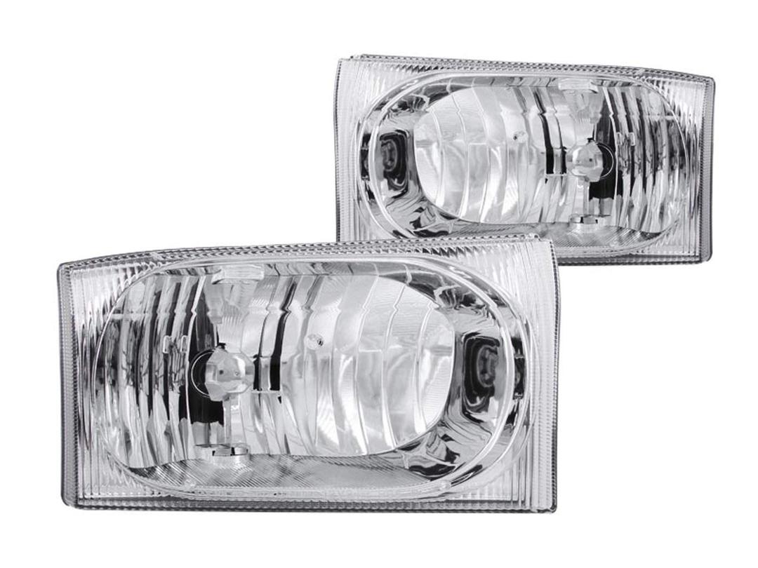 ANZO 111023 Ford Crystal Chrome Headlight Assembly (Pair) - The Twister Group Tools product