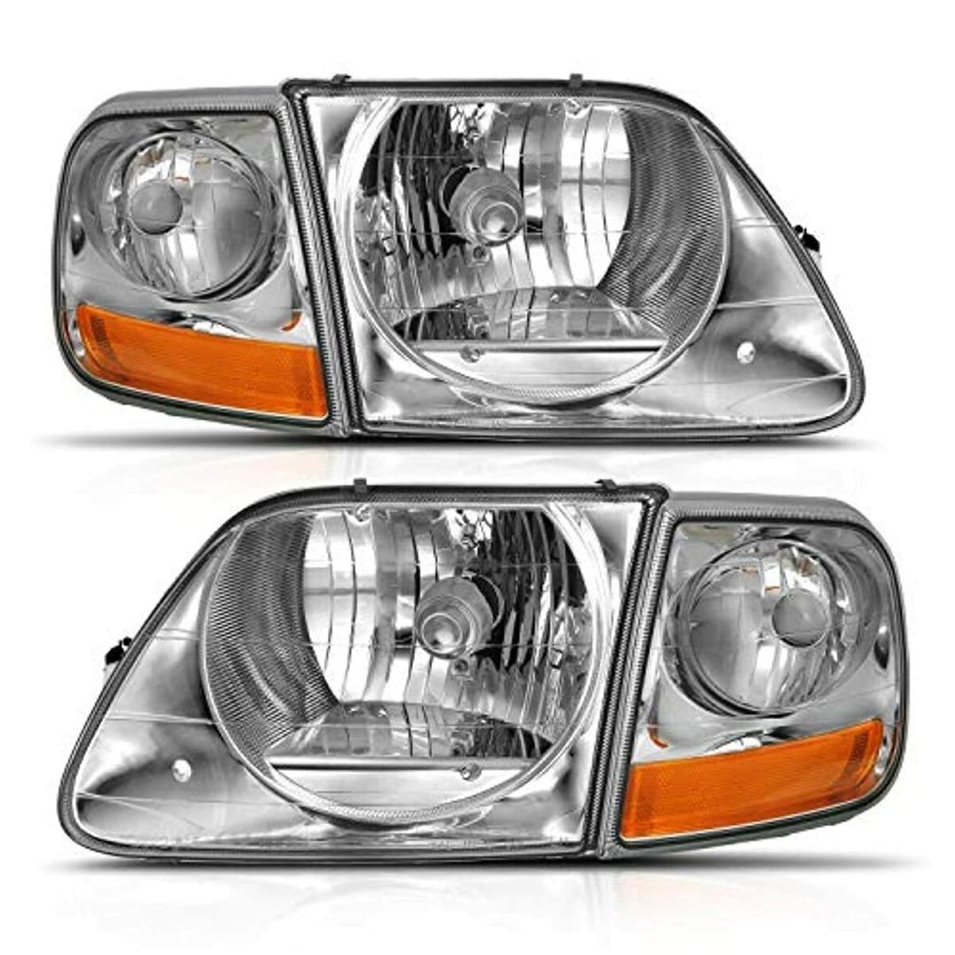 ANZO 111438 1997-2003 Ford F-150 Crystal Headlight G2 Clear With Parking Light - The Twister Group Tools product
