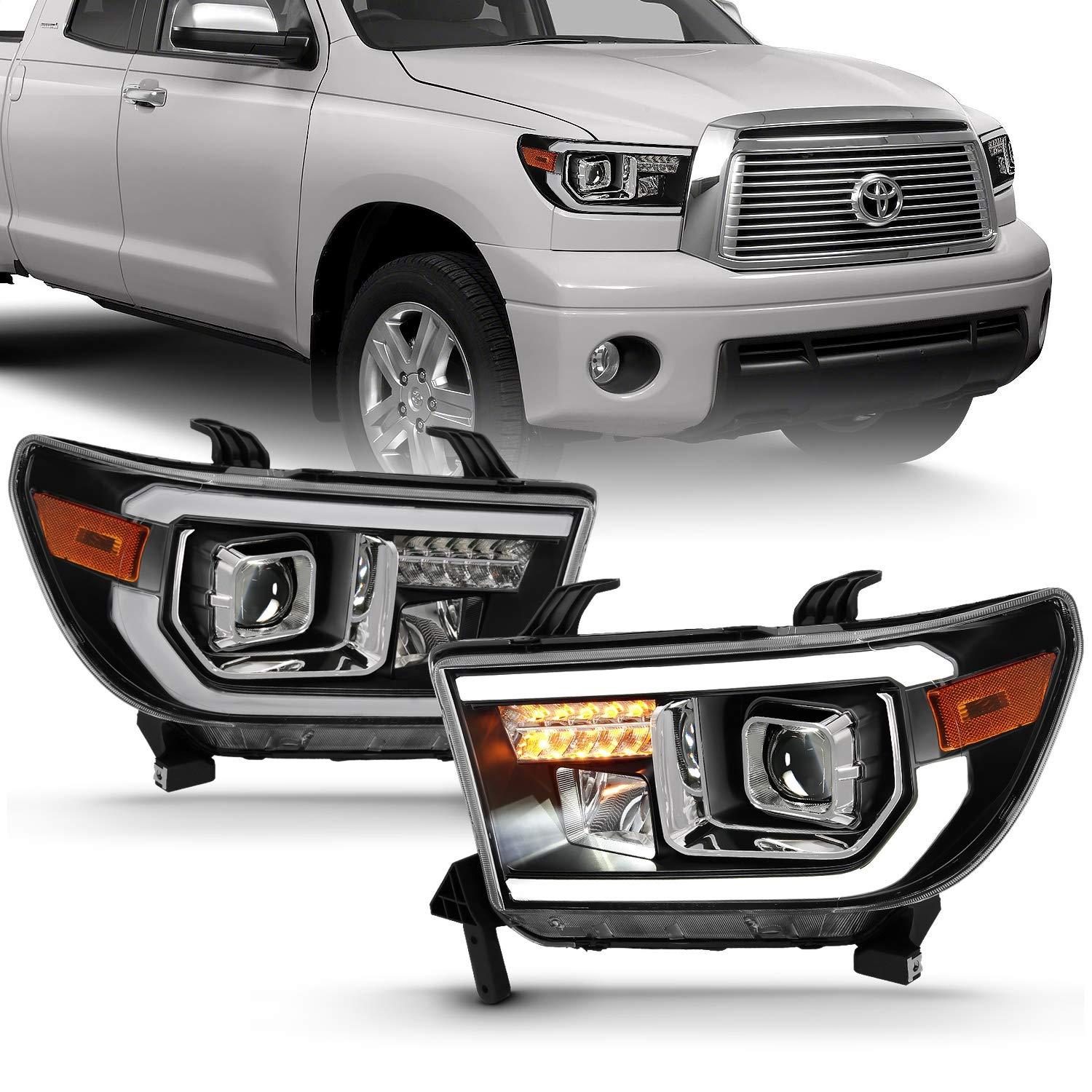ANZO 111447 Projector Headlamps Fits Toyota Tundra - High quality product image showing ANZO 111447 Projector Headlamps Fits Toyota Tundra details and features