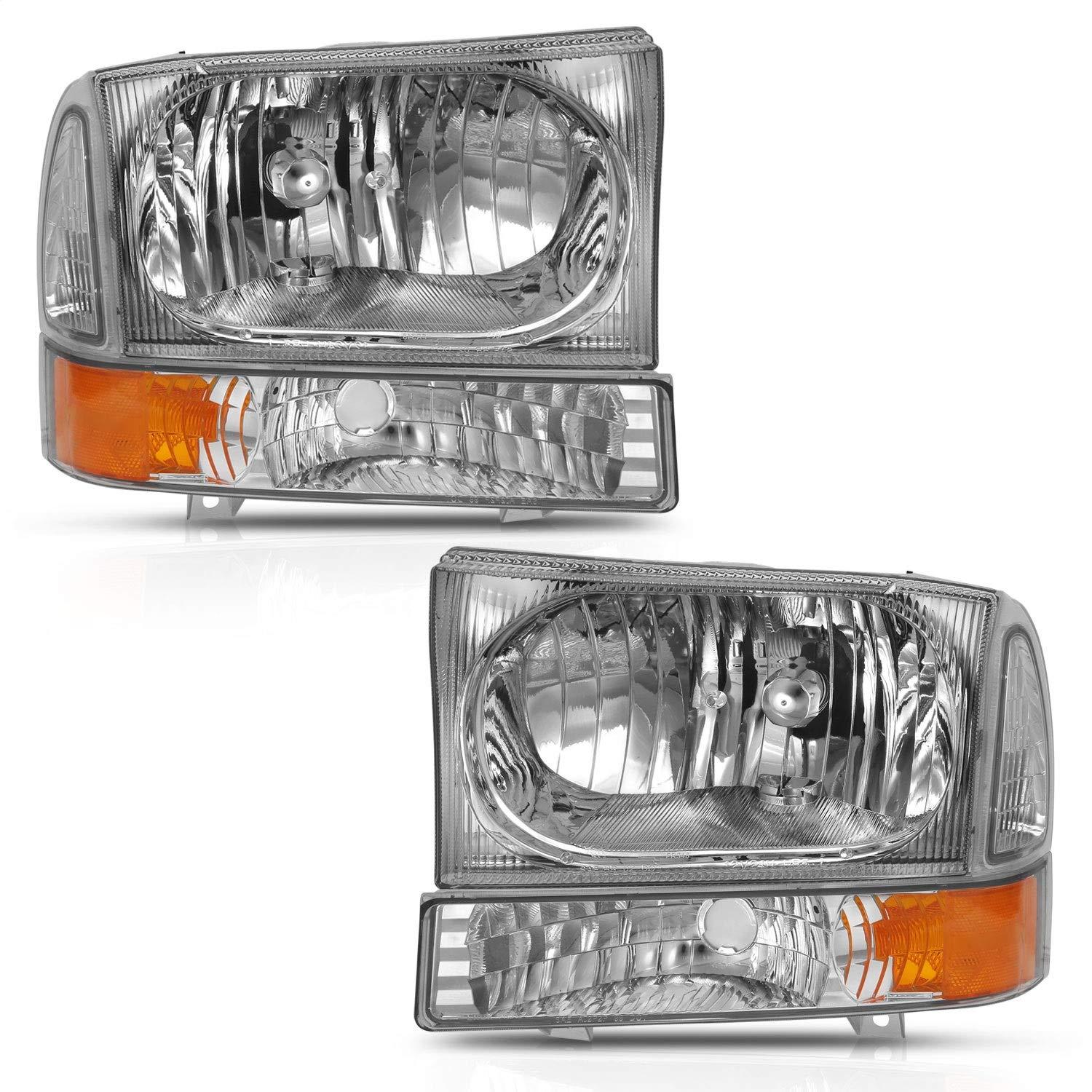 ANZO 111458 Projector Headlamps Fits Ford E-450 Super Duty - High quality product image showing ANZO 111458 Projector Headlamps Fits Ford E-450 Super Duty details and features