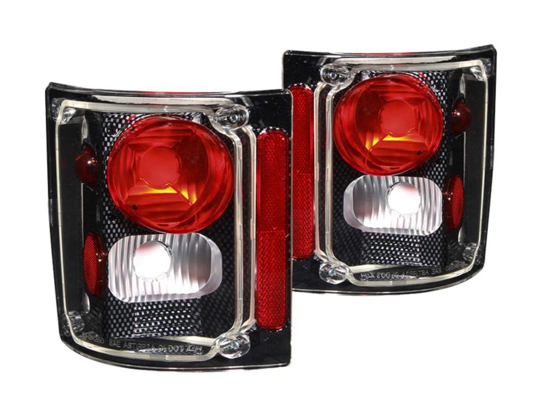 ANZO 211015 Chevrolet Carbon Tail Light Assembly (Pair) - The Twister Group Tools product
