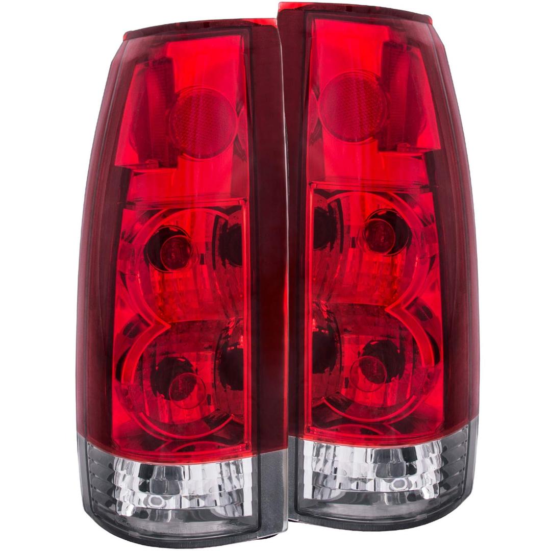 ANZO 211140 Cadillac/Chevrolet/GMC Red/Clear G5 Tail Light Assembly (Pair) - The Twister Group Tools product