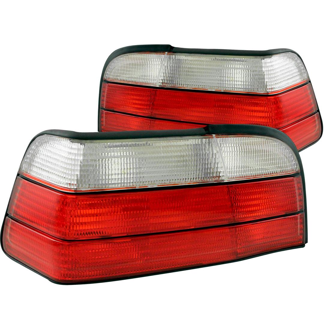 ANZO 221215 Red/Clear Taillight for BMW 3 Series (Pair) - The Twister Group Tools product