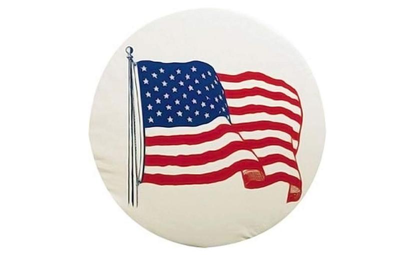 ADCO 1781 FLAG TIRE COVER- A