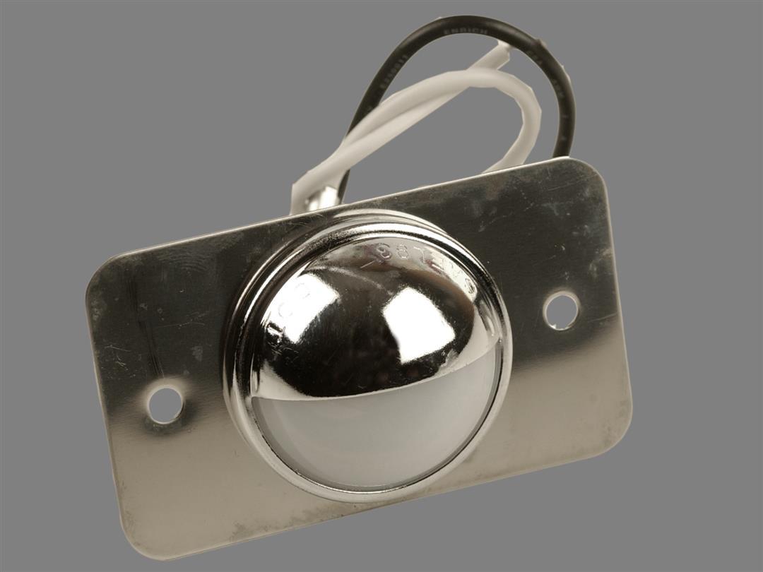 AP PRODUCTS 005068WMT Courtesy Light; LITECO; Sturdy Chrome Steel; With Mounting Bracket - High quality product image showing AP PRODUCTS 005068WMT Courtesy Light; LITECO; Sturdy Chrome Steel; With Mounting Bracket details and features