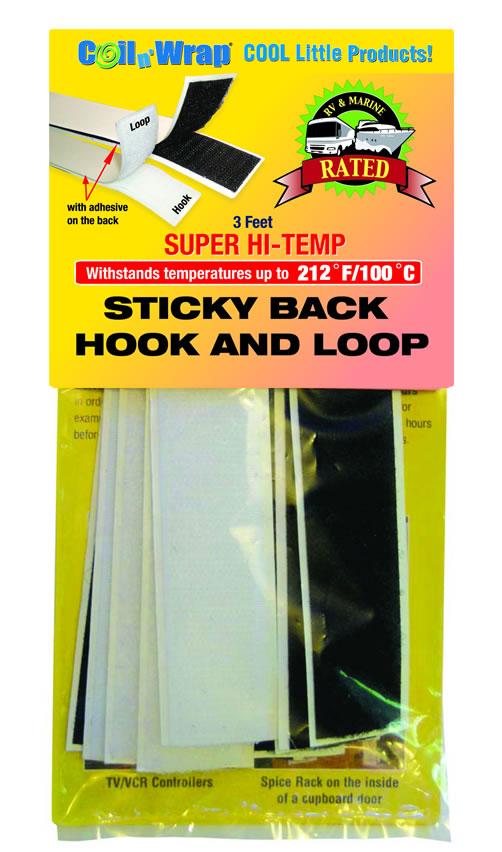 AP PRODUCTS 006204 Hook and Loop - 6 INCH x 1 INCH, Pack of 6 - The Twister Group product
