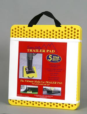 AP PRODUCTS 00787825 Trailer Stabilizer Jack Stand Pad; Super Dolly; Use To Prevent Stabilizer Legs From Sinking Into The Ground; 100000 Pound Capacity; 15 Inch Width x 17 Inch Depth x 1 Inch Thick; 2 Per Pack - High quality product image showing AP PRODUCTS 00787825 Trailer Stabilizer Jack Stand Pad; Super Dolly; Use To Prevent Stabilizer Legs From Sinking Into The Ground; 100000 Pound Capacity; 15 Inch Width x 17 Inch Depth x 1 Inch Thick; 2 Per Pack details and features