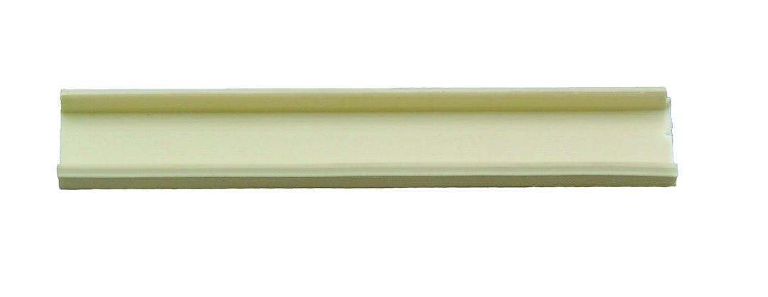 AP PRODUCTS 011-354 8FT ELIXIR SCREW COVER COLONIAL, Used For Doors/ Trim Molding And Windows; 9/16 Inch Width x 8 Foot Length; Rigid Vinyl; Colonial White; Elixir Style Screw Cover; Single - The Twister Group Tools product