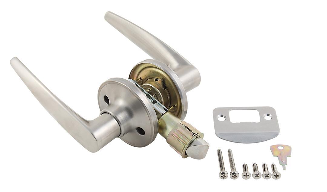 AP PRODUCTS 013230SS 013-230-SS Lock Set Passage Lever Style - The Twister Group Tools product
