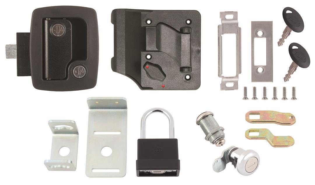 AP PRODUCTS 0136202 RV Door Lock Keyed Alike Kit - Premium Black - The Twister Group Tools product