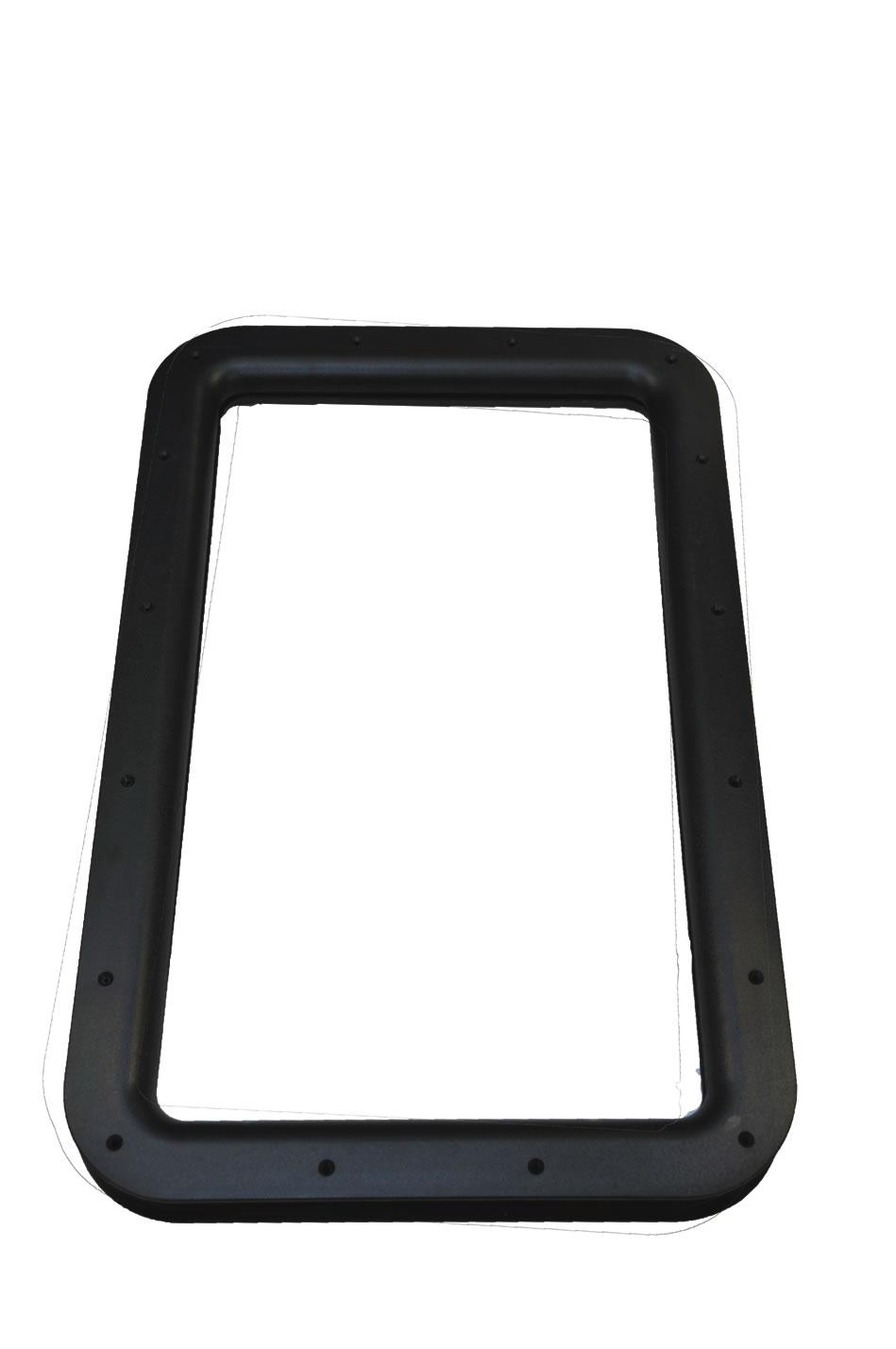 AP PRODUCTS 0152014762 015-2014762 Black RV Entrance Door Replacement Window Frame - The Twister Group Tools product