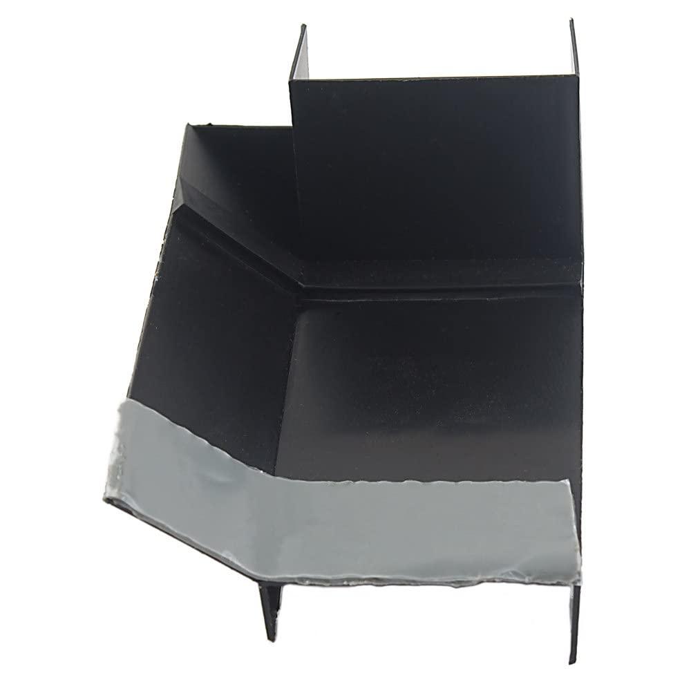 AP PRODUCTS 018-1161-RH Right Hand Notch Corner Block, Black / 4-1/2 INCH x 2-1/2 INCH x 2 INCH - The Twister Group Tools product
