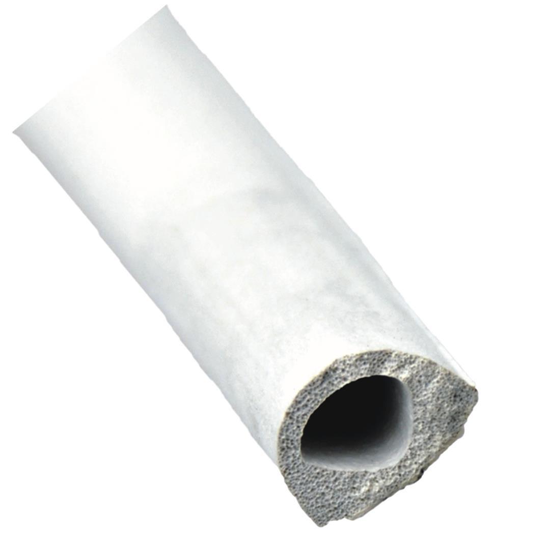 AP PRODUCTS 018204 018-204 White 1/2 INCH x 3/8 INCH x 50FT Rubber D-Seal with Tape - The Twister Group Tools product