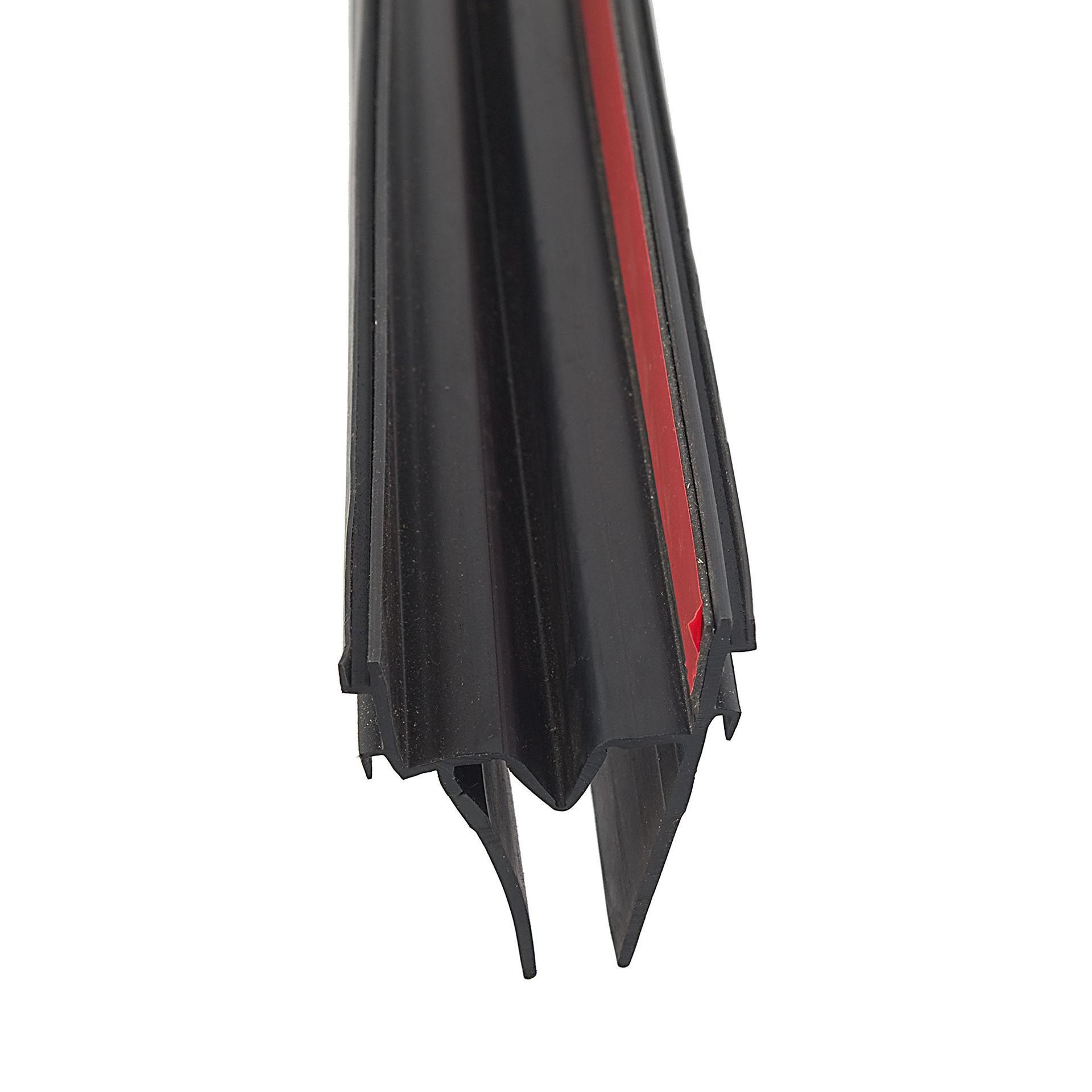 AP PRODUCTS 018-2062-96 Double EKD Base, Black /1-1/4 INCH x 1-3/4 INCH x 8 - High quality product image showing AP PRODUCTS 018-2062-96 Double EKD Base, Black /1-1/4 INCH x 1-3/4 INCH x 8 details and features