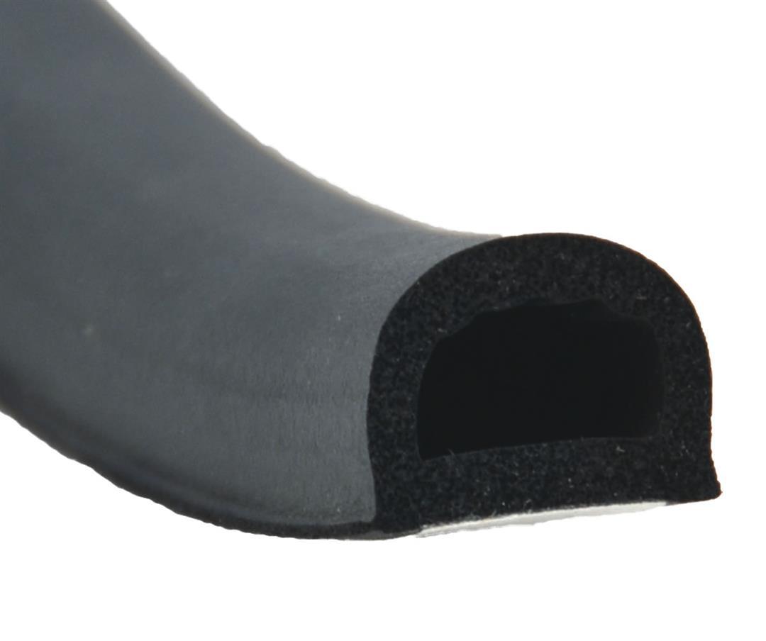 AP PRODUCTS 018318 018-318 Black 3/4 INCH x 1/2 INCH Rubber D-Seal with Tape - The Twister Group Tools product
