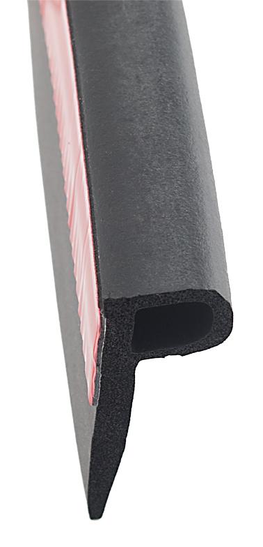 AP PRODUCTS 018-607 INCHP INCH Seal with Tape, Black / 2-1/2 INCH x 7/8 INCH x 100 - The Twister Group Tools product