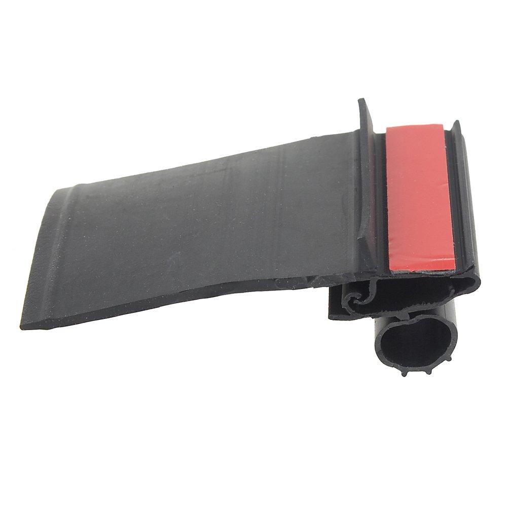 AP PRODUCTS 018-668 SNAP-IN SEAL W/2-7/8FT WIPER-4-1/8, Snap In Seal With 2-7/8 Inch Wiper; 4-1/8 Inch Width x 23/32 Inch Height x 35 Foot Length; Black - The Twister Group Tools product