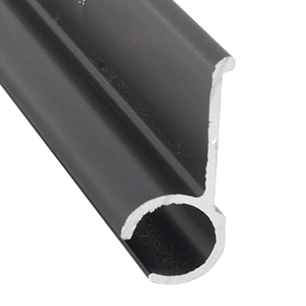AP PRODUCTS 021-50802-16 STND AWN. RAIL BLK 16FT EA, 16 Foot Length; Black - The Twister Group Tools product
