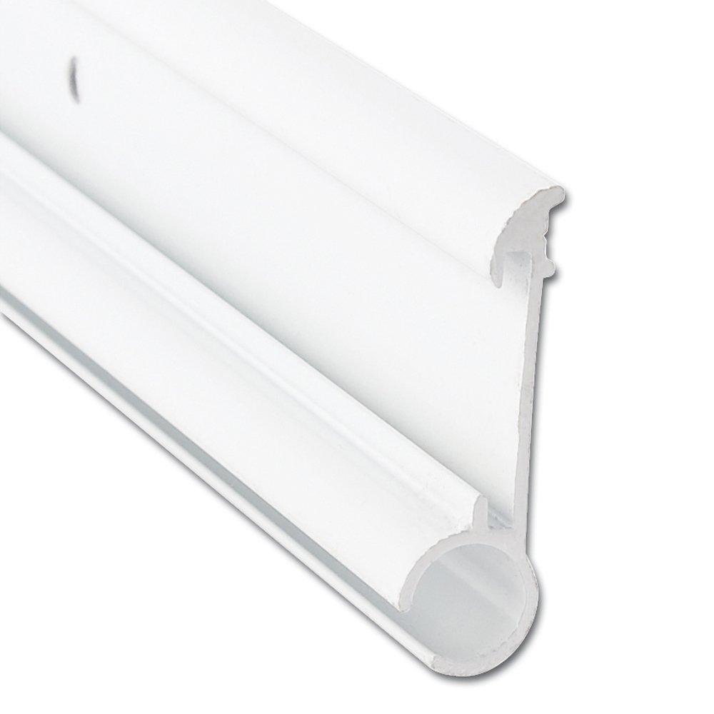 AP PRODUCTS 021-51001-16 AWN. RAIL P.WHT 16FT EA, 16 Foot Length; Polar White; Single - The Twister Group Tools product