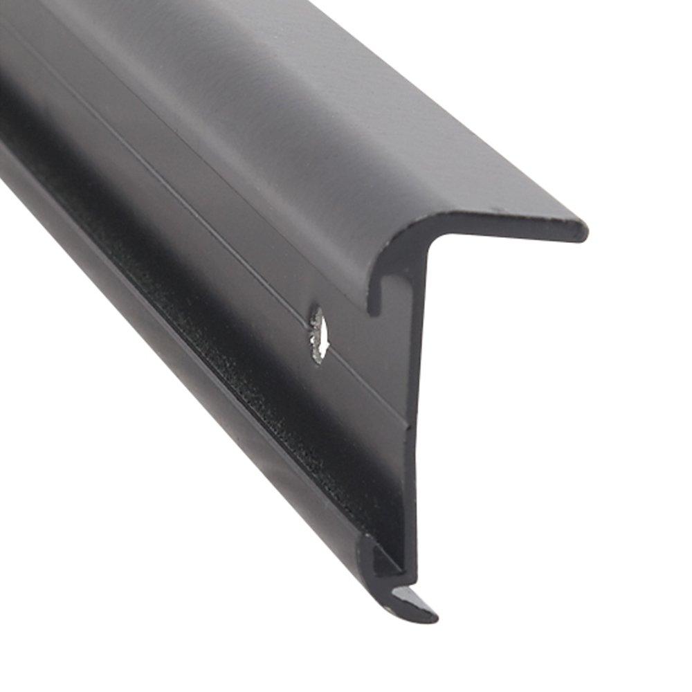 AP PRODUCTS 021-85002-16 CRNR MOLD BLK 16FT EA, Insert Corner Molding; With Insert; 1-1/5 Inch Height x 3/5 Inch Width x 16 Foot Length; Black; Aluminum; Single - High quality product image showing AP PRODUCTS 021-85002-16 CRNR MOLD BLK 16FT EA, Insert Corner Molding; With Insert; 1-1/5 Inch Height x 3/5 Inch Width x 16 Foot Length; Black; Aluminum; Single details and features