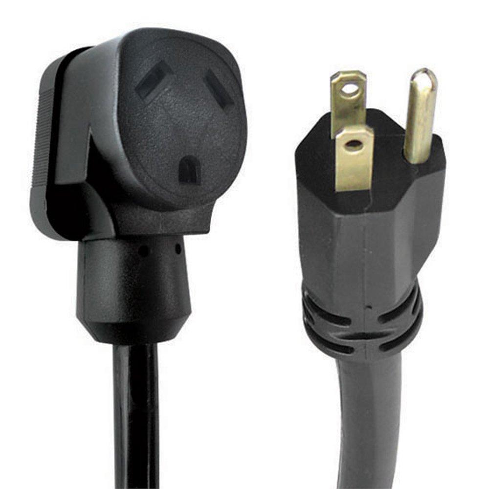 AP PRODUCTS 1600552 16-00552 STW 1-Outlet Adapter Extension Cord 10/3 Gauge 5-15P/30A - 15A, 12 INCH - High quality product image showing AP PRODUCTS 1600552 16-00552 STW 1-Outlet Adapter Extension Cord 10/3 Gauge 5-15P/30A - 15A, 12 INCH details and features