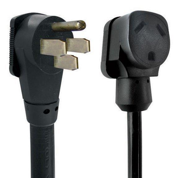 AP PRODUCTS 1600555 16-00555 Adapter 50M-30F 10/3 18 INCH Black - High quality product image showing AP PRODUCTS 1600555 16-00555 Adapter 50M-30F 10/3 18 INCH Black details and features