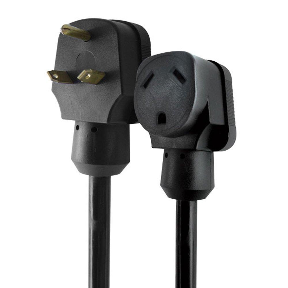 AP PRODUCTS 1600559 16-00559 10/3 STW 30 Amp Traditional RV Extension Cord, 50-Foot, Black - High quality product image showing AP PRODUCTS 1600559 16-00559 10/3 STW 30 Amp Traditional RV Extension Cord, 50-Foot, Black details and features