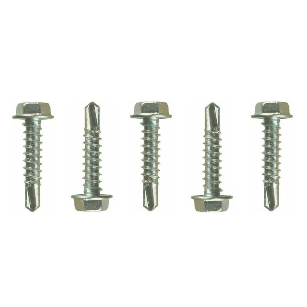 AP PRODUCTS 012-DP100 10 X 3/4 HEX WASHER HEAD-SELF TAPP, Self Tapping; #10 x 3/4 Inch Length; Hex Washer Head; Zinc; 100 Per Carton - The Twister Group Tools product