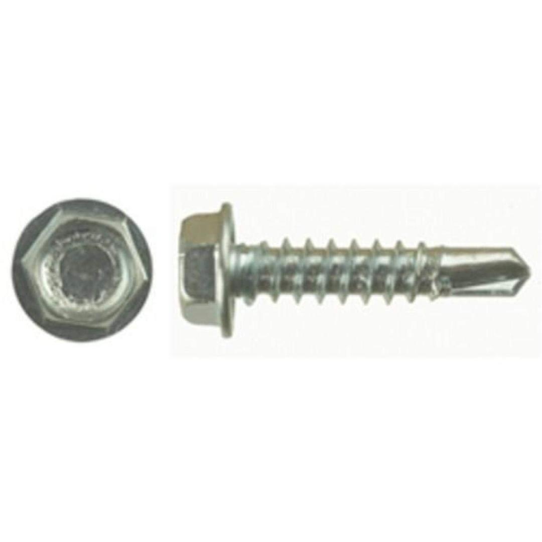 AP PRODUCTS 012-DP500 8X3/4 Zinc Plated 8X3/4 Self Tapping Hex Head Screw (500 Piece) - The Twister Group Tools product