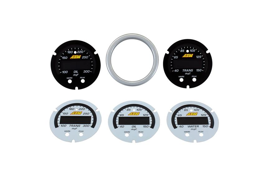 AEM 30-0302-ACC X-Series Temperature Gauge, White