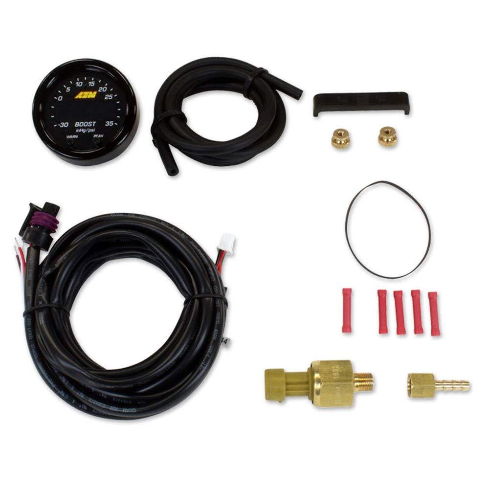 AEM 30-0308 X-Series Boost Pressure Gauge - High quality product image showing AEM 30-0308 X-Series Boost Pressure Gauge details and features