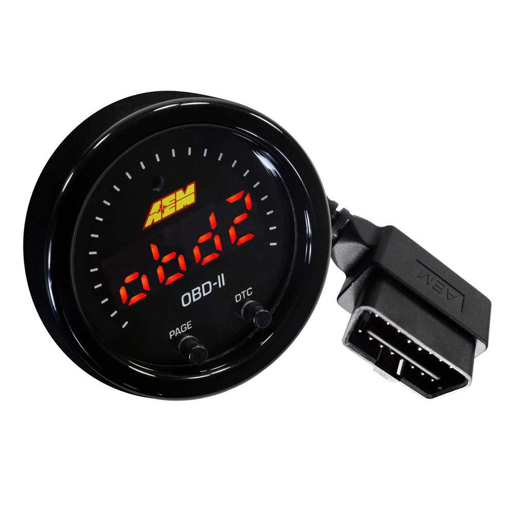 AEM 30-0311 X-Series OBDII Gauge - High quality product image showing AEM 30-0311 X-Series OBDII Gauge details and features