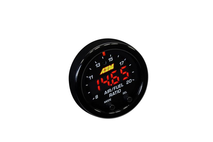 AEM 30-0334 Afro Sensor Controller (X-Series Wideband Ugo Gauge With Obie Connectivity) 2.0625 x 0.825 inches
