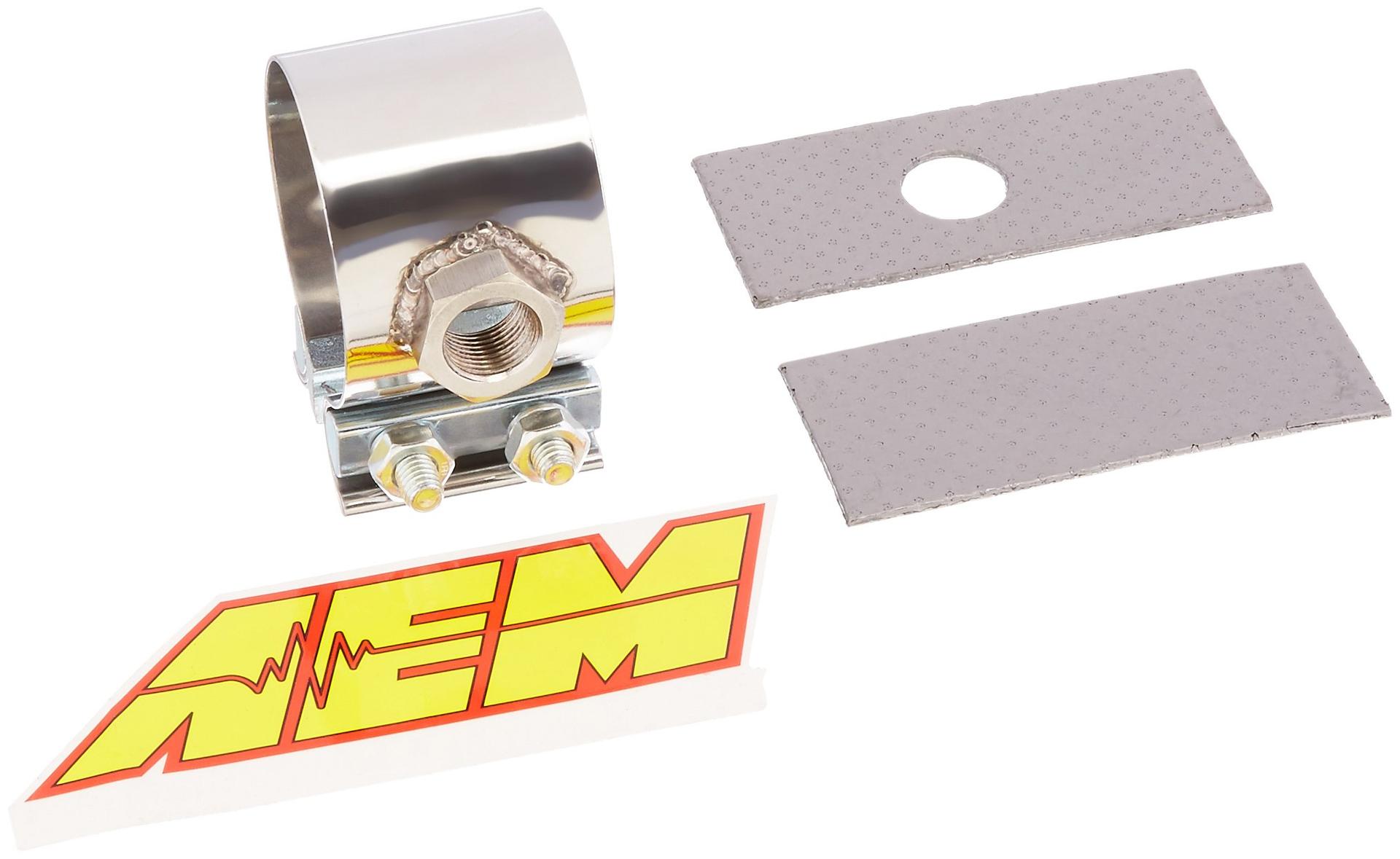 AEM 30-2355-250 2.5 INCH No-Weld O2 Sensor Mount - High quality product image showing AEM 30-2355-250 2.5 INCH No-Weld O2 Sensor Mount details and features