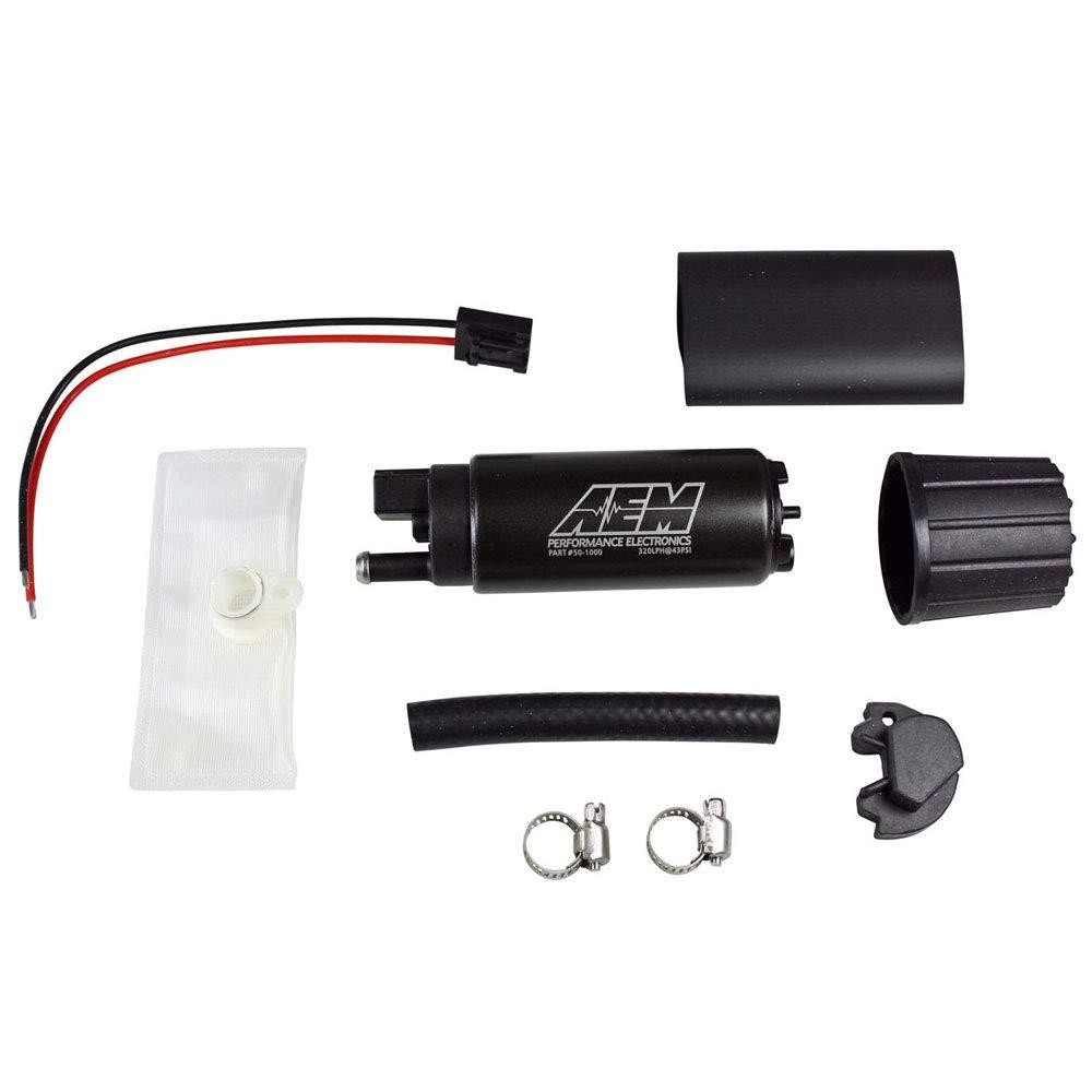 AEM 50-1000 High Flow In-Tank Fuel Pump, Black, 4.055 x 1.535 x 1.535 inches - High quality product image showing AEM 50-1000 High Flow In-Tank Fuel Pump, Black, 4.055 x 1.535 x 1.535 inches details and features