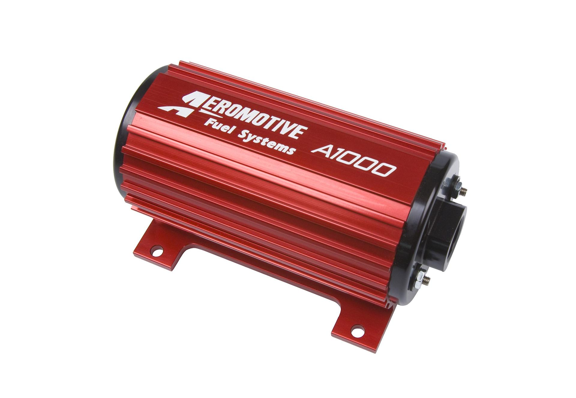 AEROMOTIVE 11101 Red Fuel Pump (A1000 - EFI or Carbureted Applications) - High quality product image showing AEROMOTIVE 11101 Red Fuel Pump (A1000 - EFI or Carbureted Applications) details and features