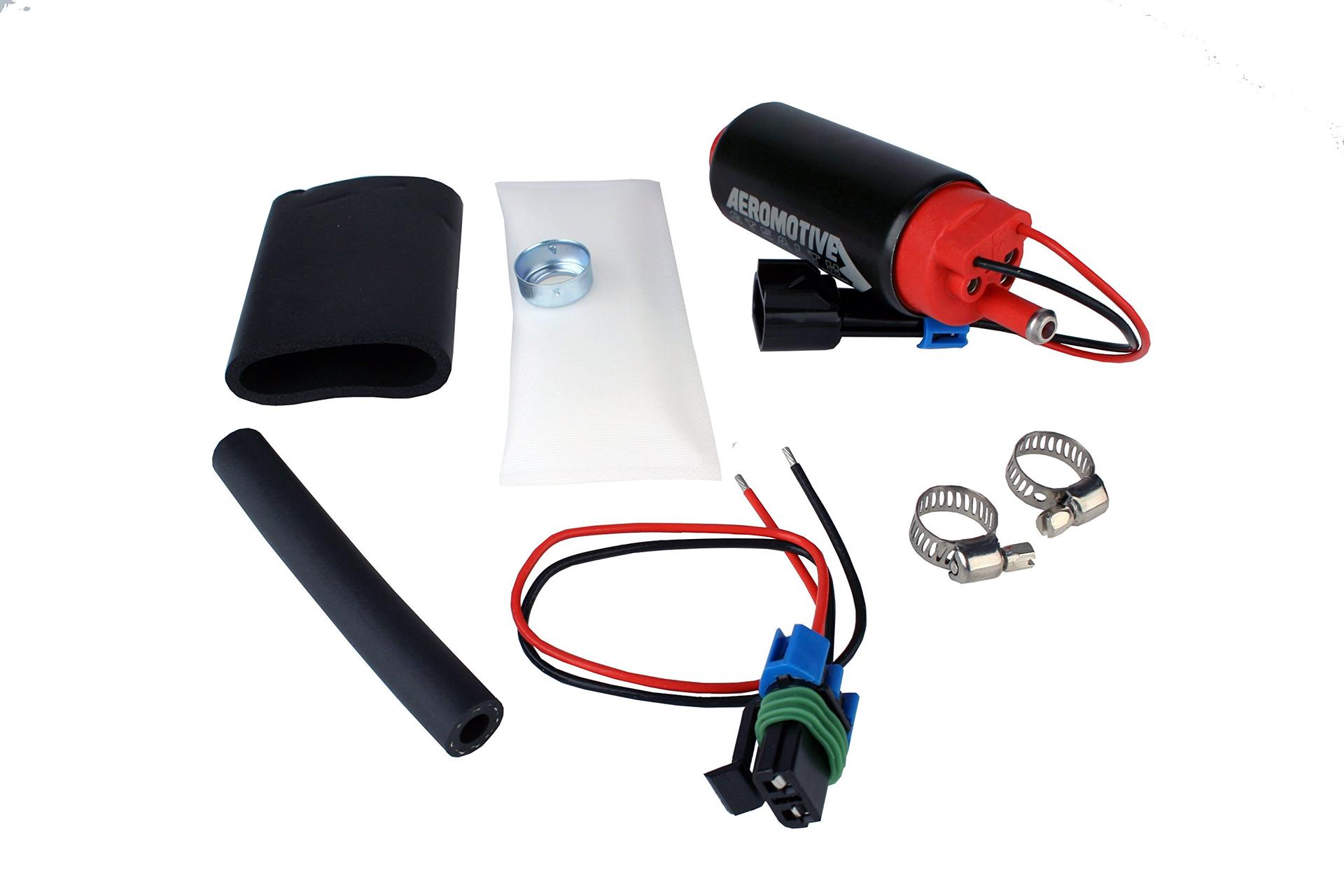 AEROMOTIVE 11540 Fuel Pump (340 Series Stealth In-Tank, Center Inlet) - High quality product image showing AEROMOTIVE 11540 Fuel Pump (340 Series Stealth In-Tank, Center Inlet) details and features