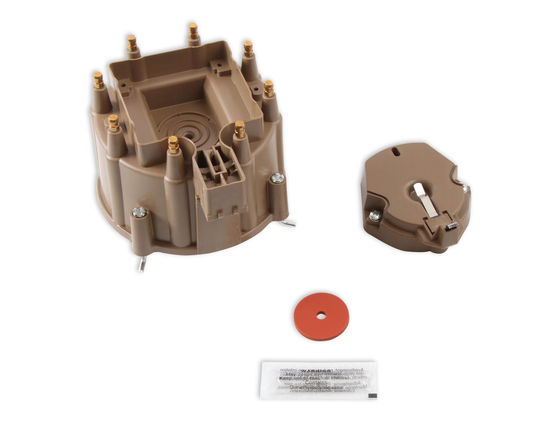 ACCEL 8122 Distributor Cap and Rotor Kit - HEI Style - Tan - High quality product image showing ACCEL 8122 Distributor Cap and Rotor Kit - HEI Style - Tan details and features