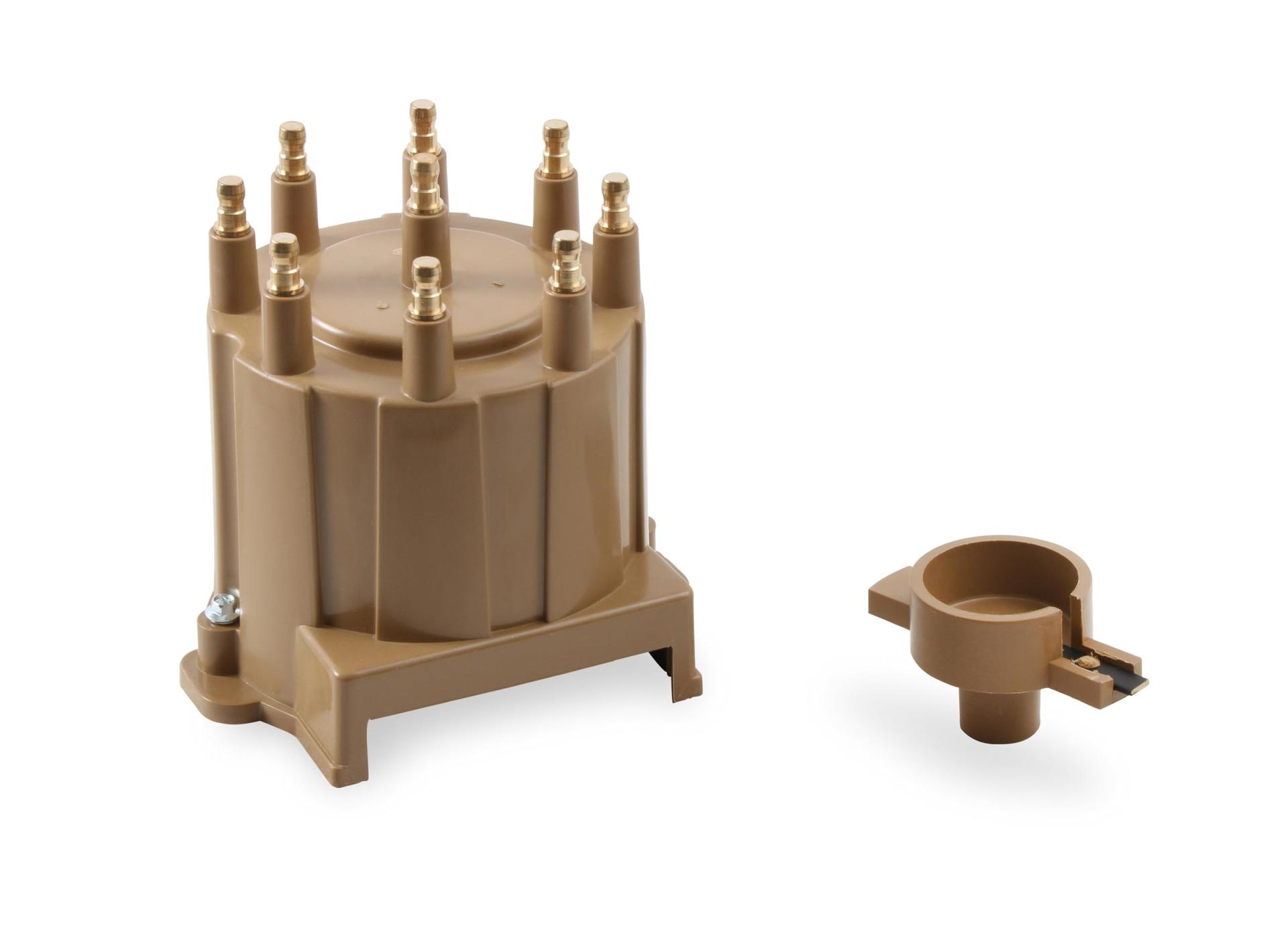 ACCEL 8132 Distributor Cap & Rotor Kit - HEI Style - Tan - High quality product image showing ACCEL 8132 Distributor Cap & Rotor Kit - HEI Style - Tan details and features