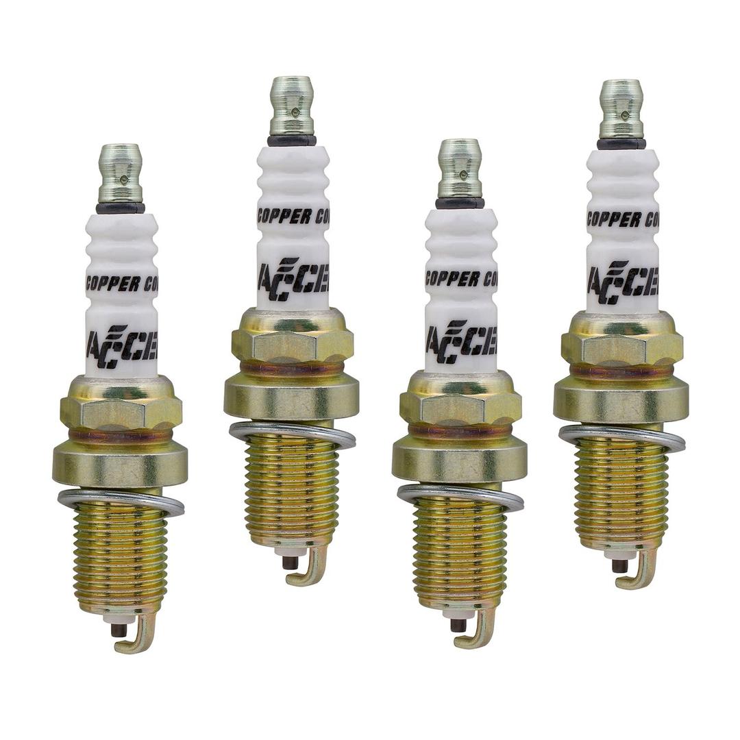 ACCEL 0414S-4 Shorty Copper Core Spark Plug (Pack of 4) - The Twister Group Tools product
