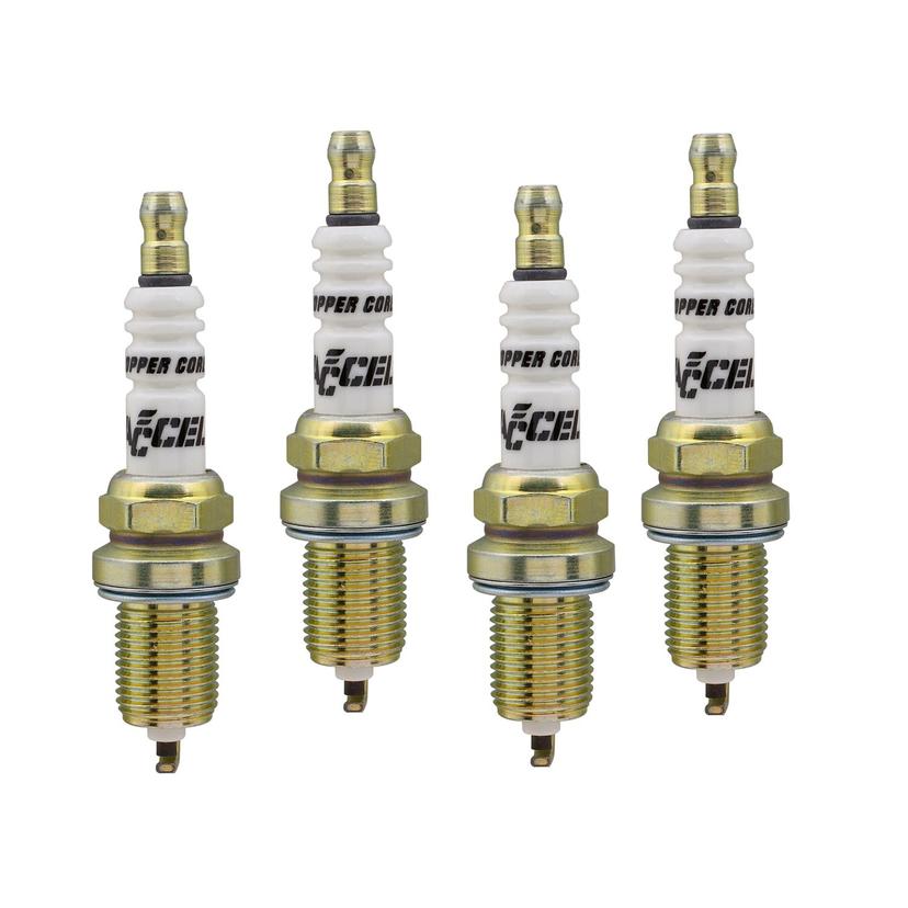 ACCEL 0736-4 Copper Core Spark Plug (Pack of 4)